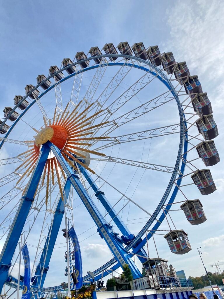 Oktoberfest Ferris Wheel at daytime