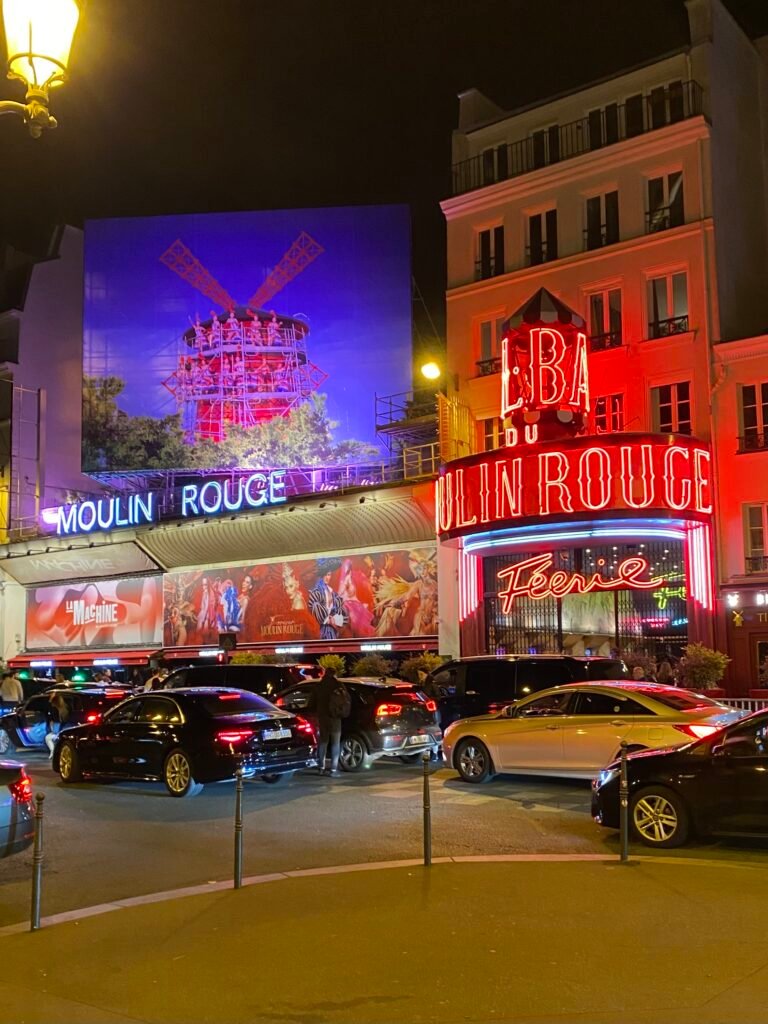 Entrance to Moulin Rouge Paris