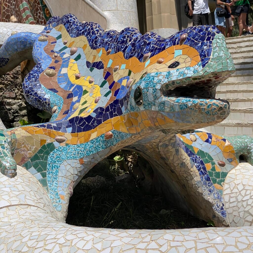 Parc Guell Lizard in Barcelona