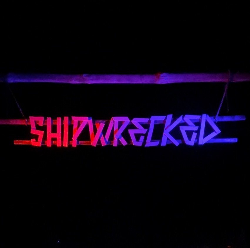 Shipwrecked Entry Sign