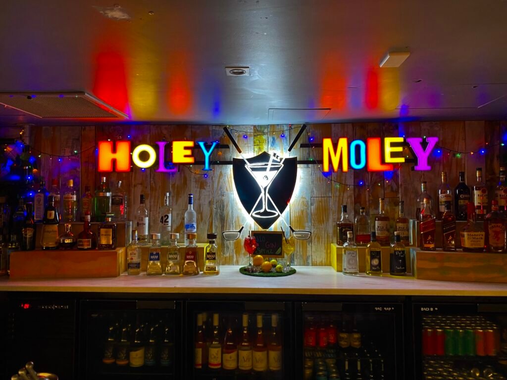 Holey Moley Bar Top