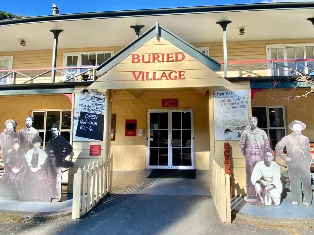 Buried Village of Te Wairoa Entrance, Rotorua