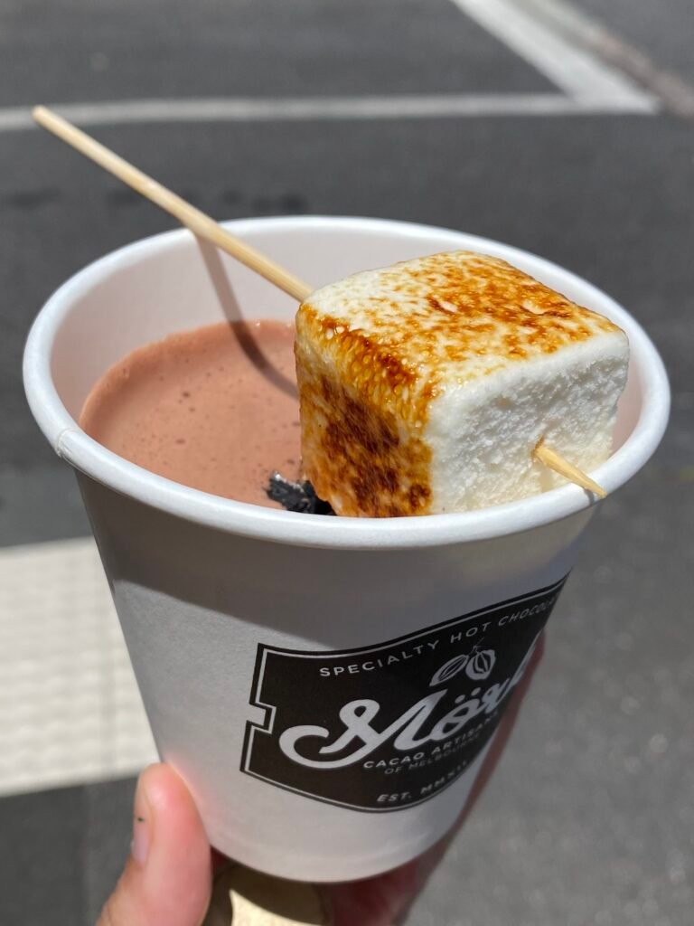 Mjork Hot Chocolate with Marshmallow